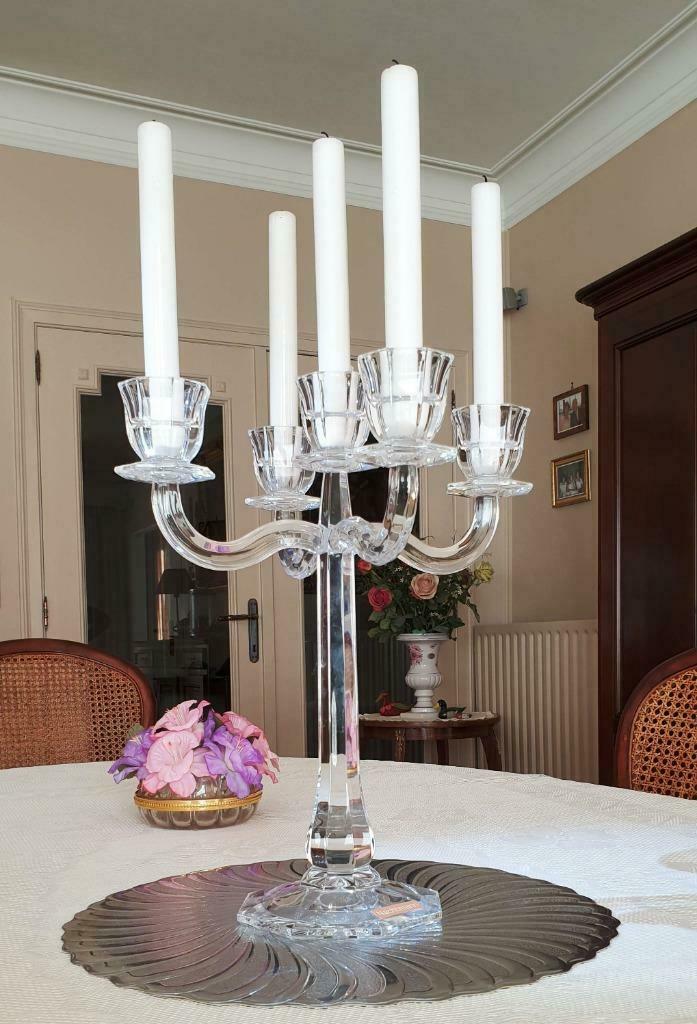 Chandelier en Cristal allemand Nachtmann - 5 Branches